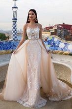 Load image into Gallery viewer, Lace prom dresses Elegant modest wedding dresses RS245