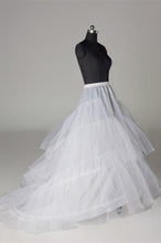 Load image into Gallery viewer, Silk Satin Wedding Petticoat Accessories White Floor Length FU03