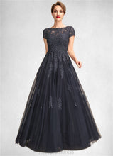 Load image into Gallery viewer, Jasmine A-Line Scoop Neck Floor-Length Tulle Lace Mother of the Bride Dress With Beading SRS126P0015029