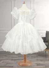 Load image into Gallery viewer, Lydia Ball-Gown Organza Knee-Length Dress SRSP0020246