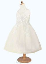 Load image into Gallery viewer, Millicent Ball-Gown Lace Tulle Knee-Length Dress SRSP0020243