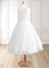 Load image into Gallery viewer, Hana Ball-Gown Lace Tulle Tea-Length Dress SRSP0020249