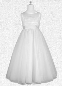 Maureen Ball-Gown Sequins Tulle Tea-Length Dress SRSP0020243