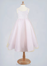 Load image into Gallery viewer, Aurora A-Line Lace Organza Ankle-Length Dress SRSP0020240
