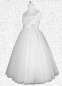 Maureen Ball-Gown Sequins Tulle Tea-Length Dress SRSP0020243