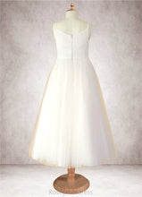 Load image into Gallery viewer, Cassie A-Line Pleated Tulle Ankle-Length Dress SRSP0020242