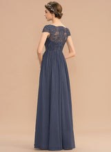 Load image into Gallery viewer, A-Line Length Neckline Fabric Lace ScoopNeck Floor-Length Straps Silhouette Elsie A-Line/Princess Natural Waist Bridesmaid Dresses