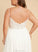 Chiffon Lace A-Line With Split Wedding Dresses Front V-neck Wedding Dress Catherine Floor-Length