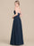 Sweetheart Embellishment Floor-Length Fabric A-Line Silhouette Ruffle Neckline Length Ginny Natural Waist A-Line/Princess Bridesmaid Dresses