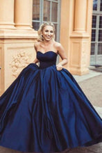Load image into Gallery viewer, 2024 Sweet Heart A-Line Prom Dress Satin Floor Length