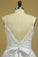 Wedding Dresses Spaghetti Straps Tulle With Applique And SRSPFGDEMAQ