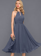 Load image into Gallery viewer, Formal Dresses Round A-line Chiffon Neck Sydnee Dresses