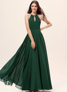 A-Line Length Floor-Length Straps Fabric Neckline ScoopNeck Silhouette Iyana Bridesmaid Dresses