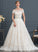 Ball-Gown/Princess Wedding Dresses Lace Dress Wedding With Sequins Tulle Court Beading Train Off-the-Shoulder Dominique