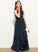 Neck Mildred A-Line Junior Bridesmaid Dresses With Chiffon Ruffles Floor-Length Scoop Cascading