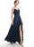 Length A-Line Pockets Silhouette Neckline SplitFront Floor-Length Embellishment V-neck Fabric Hana Bridesmaid Dresses