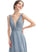 Silhouette Neckline Length Straps Lace A-Line V-neck Fabric Floor-Length Thalia A-Line/Princess Natural Waist Bridesmaid Dresses