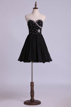 Load image into Gallery viewer, 2024 Homecoming Dresses A Line Short Chiffon