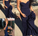 Simple Sweetheart Navy Blue Mermaid Prom Dress with Sash Sweep Train RS596