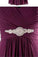 Simple-dress V Neck A-Line Knee Length Chiffon Bridesmaid Dresses RS477
