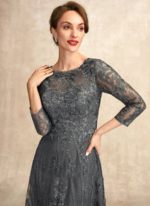 Mother of the Bride Dresses Lace Bride the Scoop of Neck Dress With Floor-Length Avah Sequins A-Line Mother