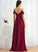 Bow(s) A-Line Neckline Embellishment Length Fabric Floor-Length SquareNeckline Silhouette Cali Natural Waist Straps Bridesmaid Dresses