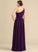 Fabric Silhouette Neckline One-Shoulder Floor-Length Length A-Line Ruffle SplitFront Embellishment Joanna Bridesmaid Dresses