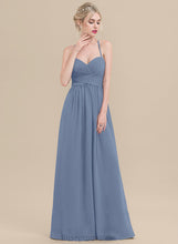 Load image into Gallery viewer, Ruffle Sweetheart Fabric Neckline Silhouette Embellishment A-Line Length Floor-Length Aryanna Bridesmaid Dresses