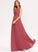 Floor-Length Length Neckline Ruffle Silhouette A-Line One-Shoulder Fabric Embellishment Shayla A-Line/Princess Floor Length Bridesmaid Dresses