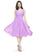 Neckline V-neck A-Line Length Embellishment Fabric Ruffle Knee-Length Silhouette Shyanne Natural Waist Floor Length Bridesmaid Dresses