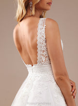Load image into Gallery viewer, Addyson Tulle A-Line Dress Lace Lace V-neck With Knee-Length Wedding Dresses Wedding
