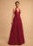 Prom Dresses Ball-Gown/Princess Tulle Rosalind Floor-Length Sequins Lace With Halter