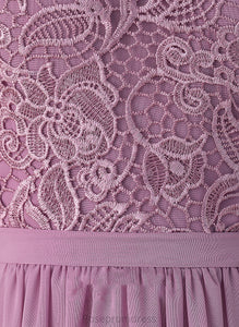 Embellishment Length Neckline Fabric Floor-Length V-neck SplitFront Silhouette A-Line Ida Straps Sleeveless Bridesmaid Dresses