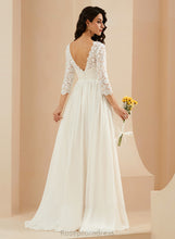 Load image into Gallery viewer, A-Line Lace Abbigail Dress Wedding Wedding Dresses With Train Sweep