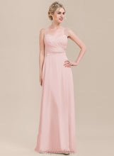 Load image into Gallery viewer, A-Line Neckline Fabric Ruffle Length Embellishment Floor-Length Silhouette Sweetheart Peyton Sleeveless Off The Shoulder Bridesmaid Dresses