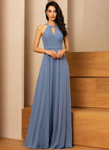 A-Line Fabric ScoopNeck Neckline Length Floor-Length Straps Silhouette Vanessa Natural Waist A-Line/Princess Sleeveless Bridesmaid Dresses