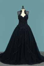 Load image into Gallery viewer, 2024 New Arrival Sweetheart Quinceanera Dresses Tulle With Applique And Jacket