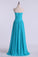 2024 Prom Dresses A Line Floor Length Sweetheart Chiffon With Ruffles