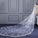3M Tulle Ivory Wedding Veils with Appliques, Fashion Hand Made Flowers Wedding Veils SRS15544