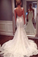 2023 Spaghetti Straps Open Back Wedding Dresses Mermaid Lace With Applique