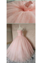 Load image into Gallery viewer, 2024 Tulle Sweetheart Ball Gown Quinceanera Dresses Beaded Bodice