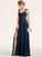 SplitFront A-Line Fabric Beading Embellishment Floor-Length Silhouette Length Sweetheart Neckline Tatum Bridesmaid Dresses