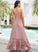 Neckline Silhouette Polyester Fabric Straps SquareNeckline A-Line Length Floor-Length Marian Floor Length Natural Waist Bridesmaid Dresses