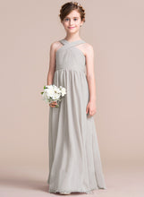 Load image into Gallery viewer, - Dress Sleeveless With Chiffon Bow(s) Virginia Floor-length Flower Girl Dresses Flower Girl V-neck A-Line
