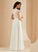 Scoop Neck Chiffon With Dress Tia Wedding Lace Floor-Length Wedding Dresses A-Line
