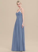 Load image into Gallery viewer, Ruffle Sweetheart Fabric Neckline Silhouette Embellishment A-Line Length Floor-Length Aryanna Bridesmaid Dresses