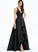Fabric Length Asymmetrical Neckline A-Line Satin V-neck Straps&Sleeves Silhouette Jenny Natural Waist A-Line/Princess Bridesmaid Dresses