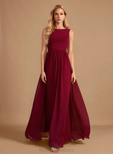 Load image into Gallery viewer, Bow(s) A-Line Neckline Embellishment Silhouette HighNeck Fabric Length Floor-Length Rosalind Bridesmaid Dresses