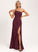 Fabric Embellishment A-Line Length One-Shoulder Silhouette Neckline Ruffle Floor-Length Rory Floor Length Natural Waist Bridesmaid Dresses