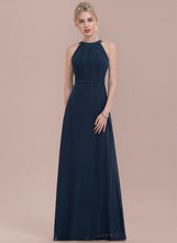 Load image into Gallery viewer, Embellishment Silhouette Length Floor-Length ScoopNeck Neckline A-Line Ruffle Fabric Kaitlyn Scoop Sleeveless Bridesmaid Dresses